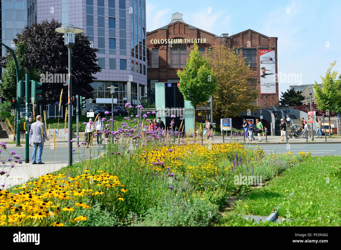 Deutschland, Nordrhein-Westfalen - Colosseum Theater in Essen. Stockfoto