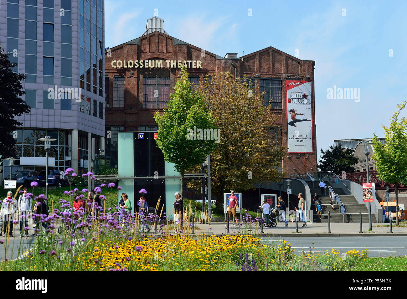 Deutschland, Nordrhein-Westfalen - Colosseum Theater in Essen. Stockfoto