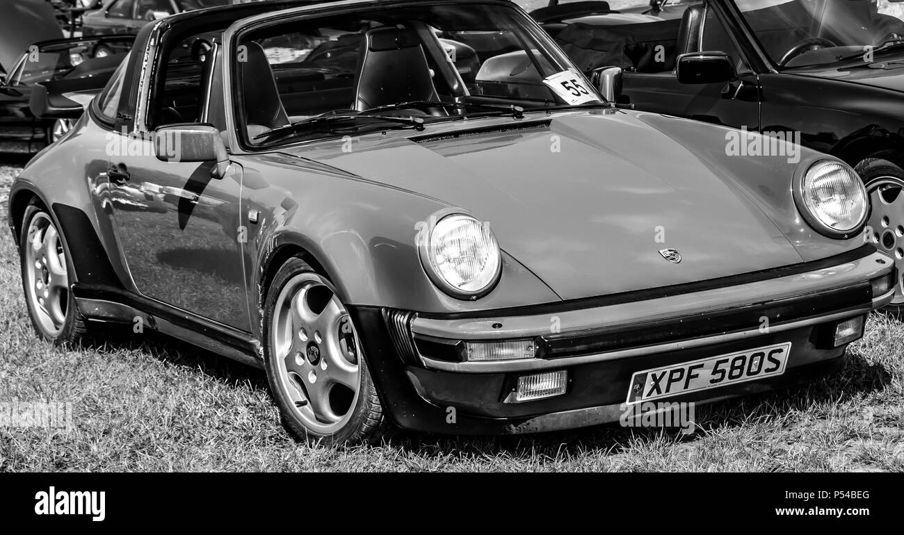 Ein Porsche 911 Sportwagen. Stockfoto