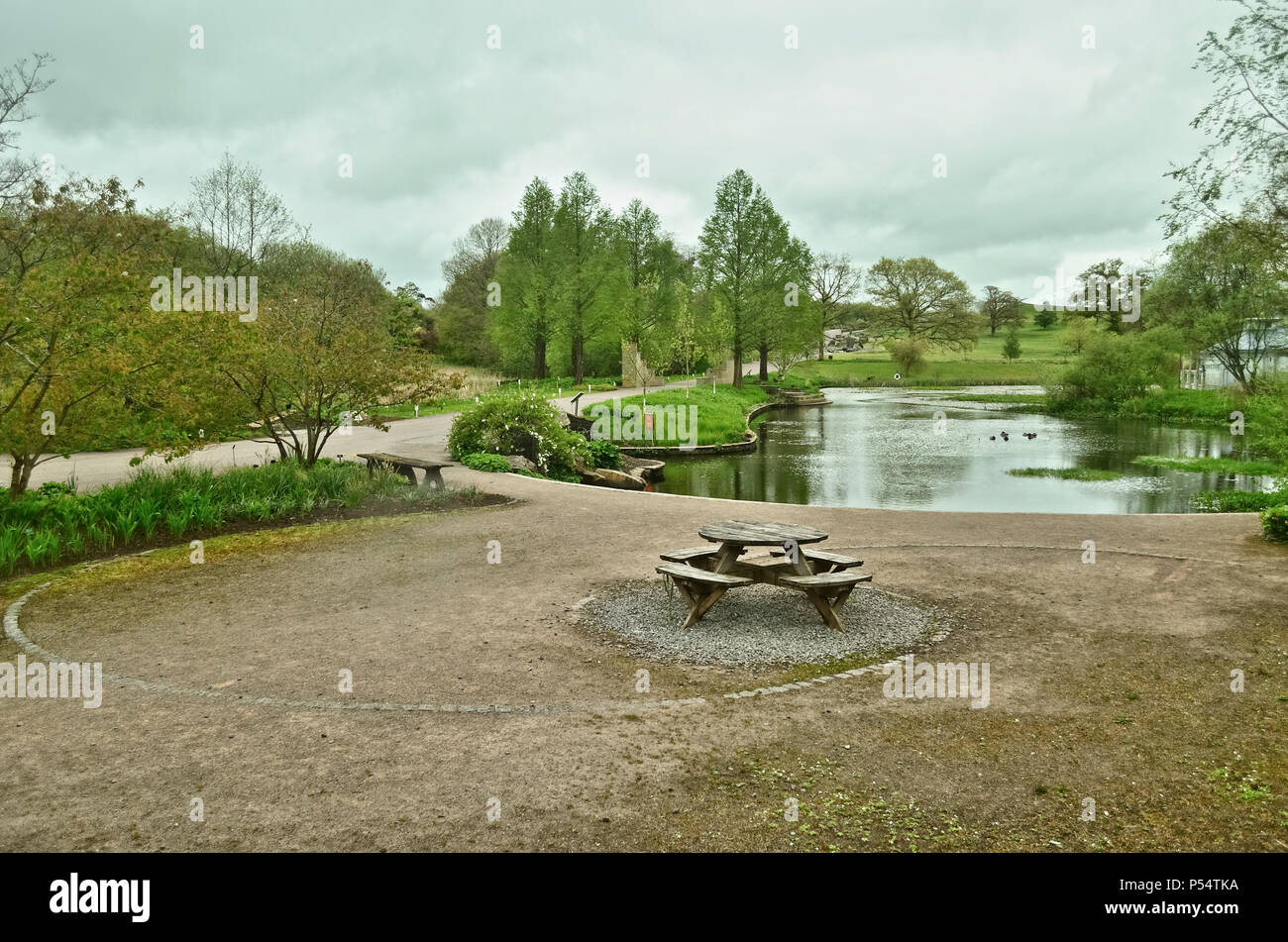 Nationaler Botanischer Garten von Wales Stockfoto