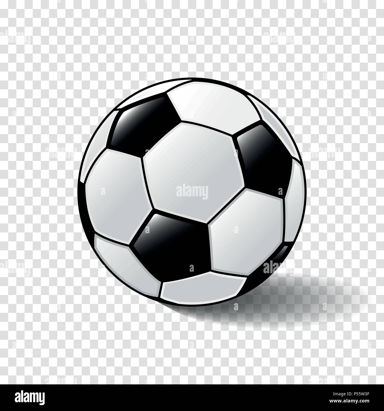 Flagge Spaniens mit ein wenig Winken, Beschattung & Flagge Farben getrennte Schichten-Vector Illustration Stock Vektor