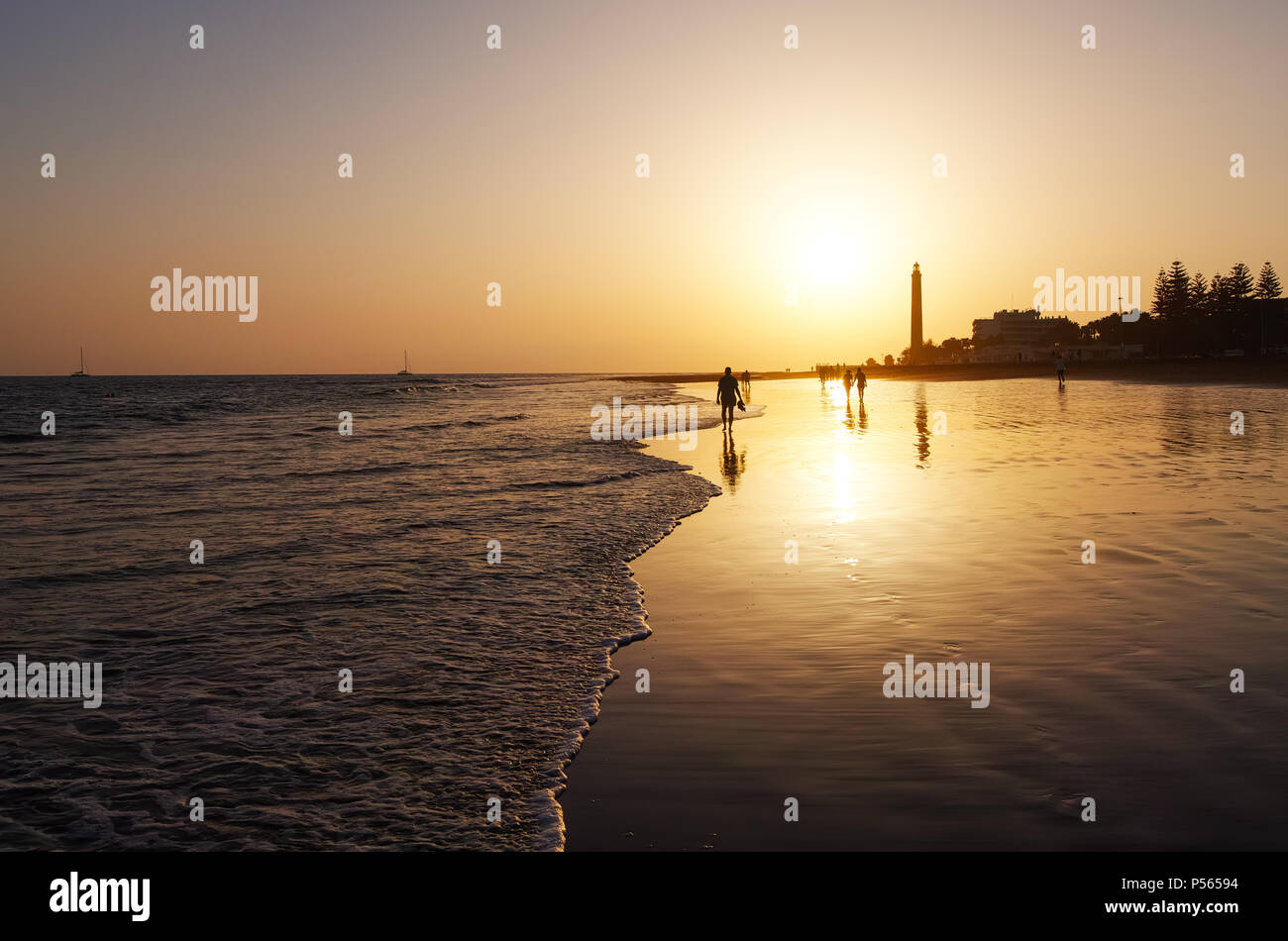 Gran Canaria Spanien Insel Stockfoto