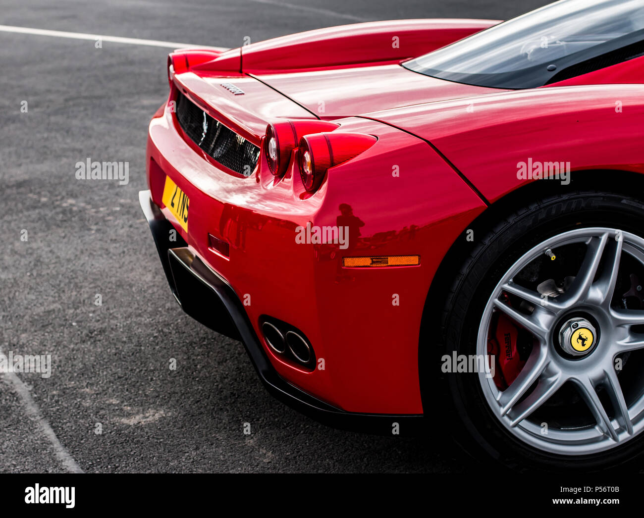 Ein Ferrari Enzo super Auto Stockfoto