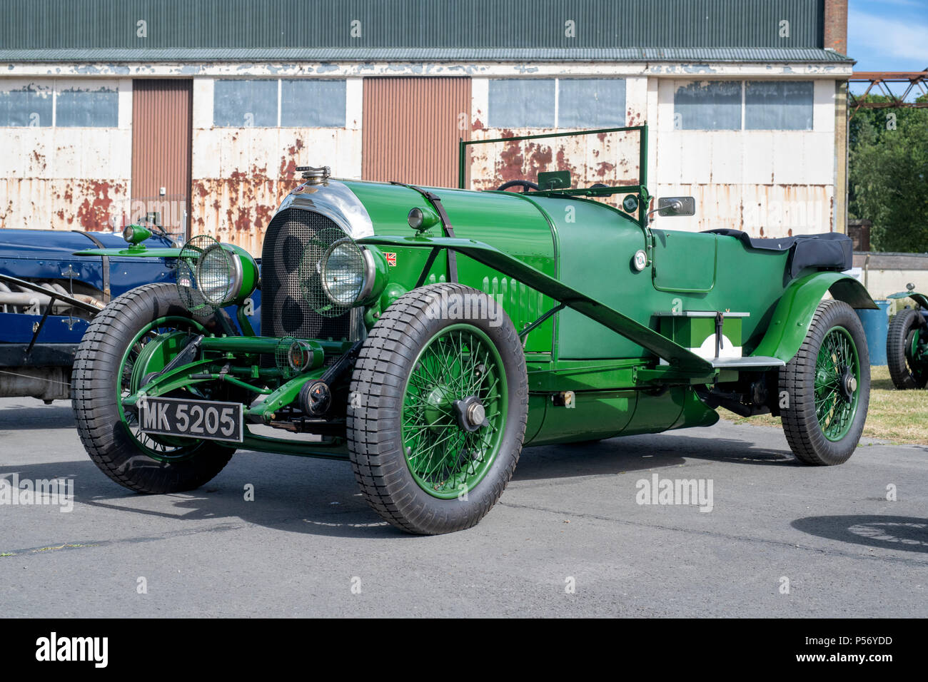 1926 Bentley Oldtimer im Bicester Heritage Center. Oxfordshire, England Stockfoto