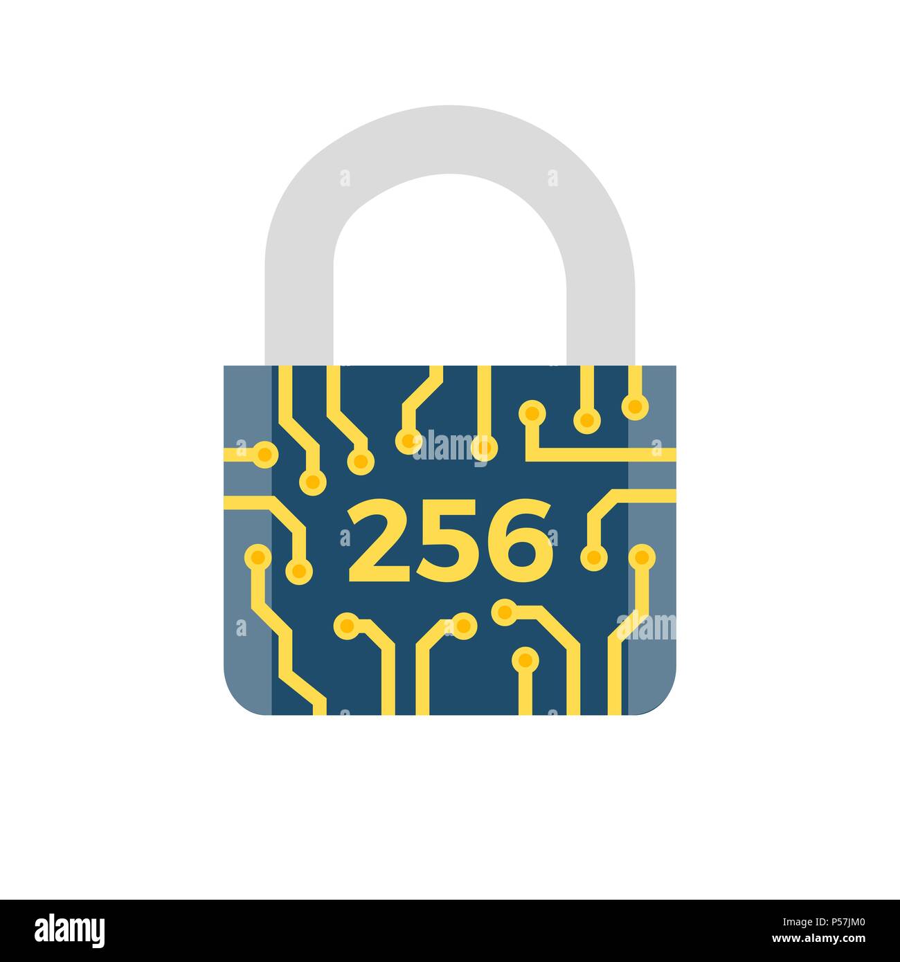 SHA256 Vektor Icon Stock Vektor