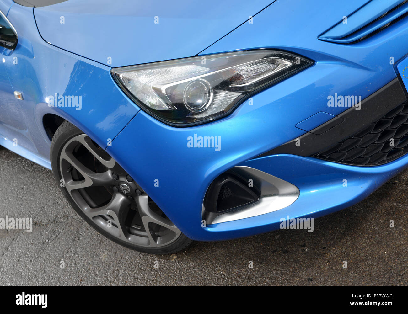 2012 Vauxhall Astra VXR britischen heißen Limousine Sportwagen Stockfoto