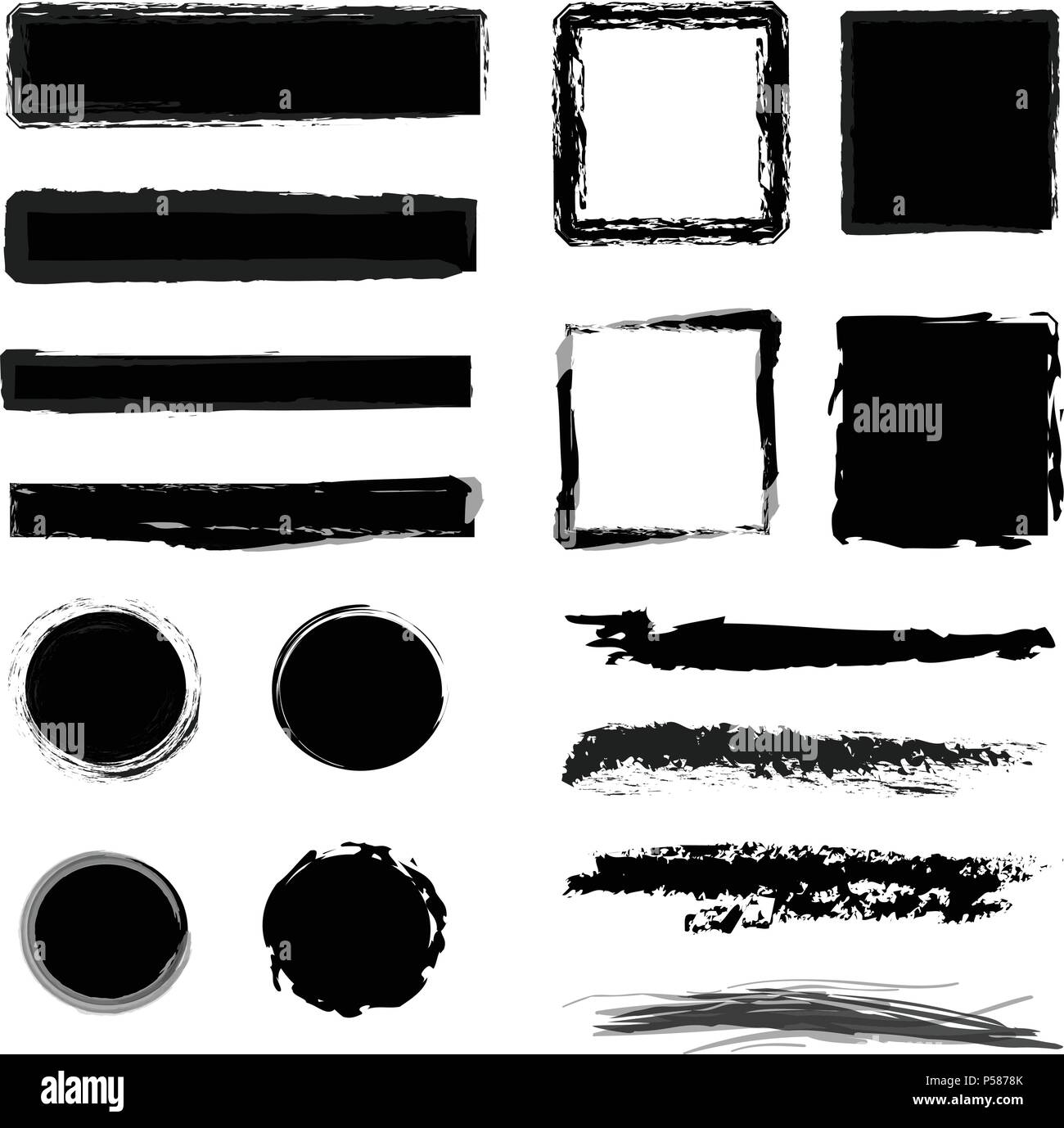 Grunge design Element Stock Vektor