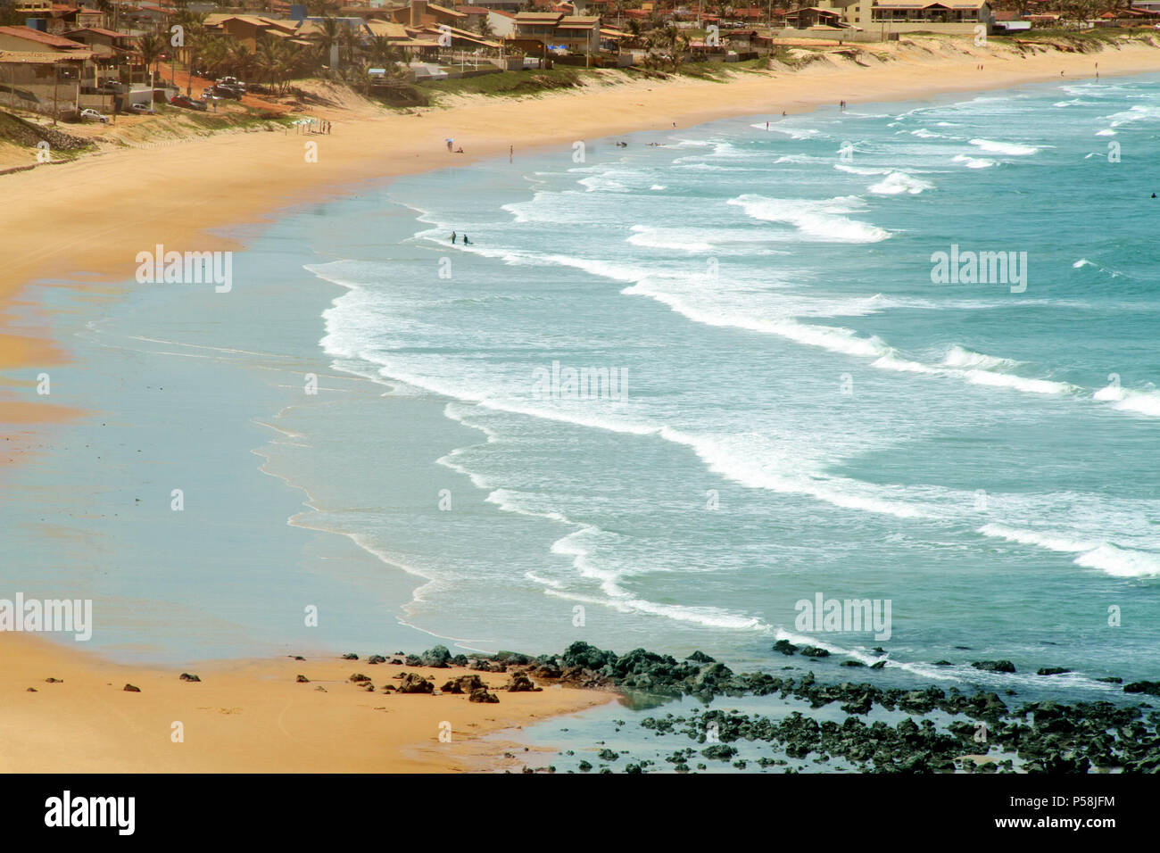 Baia dos Golfinhos, Tibau do Sul, Rio Grande do Norte, Brasilien Stockfoto