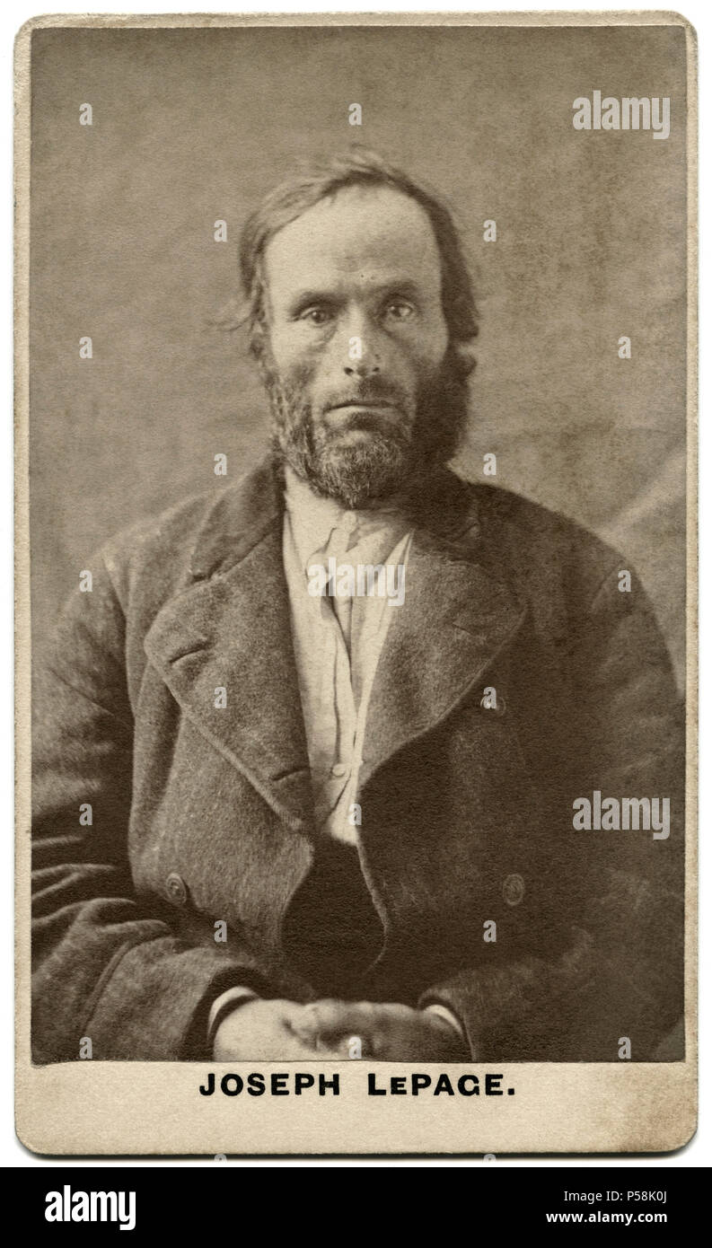 Joseph LePage, französischen Kommunarden stand, Porträt, 1875 Stockfoto