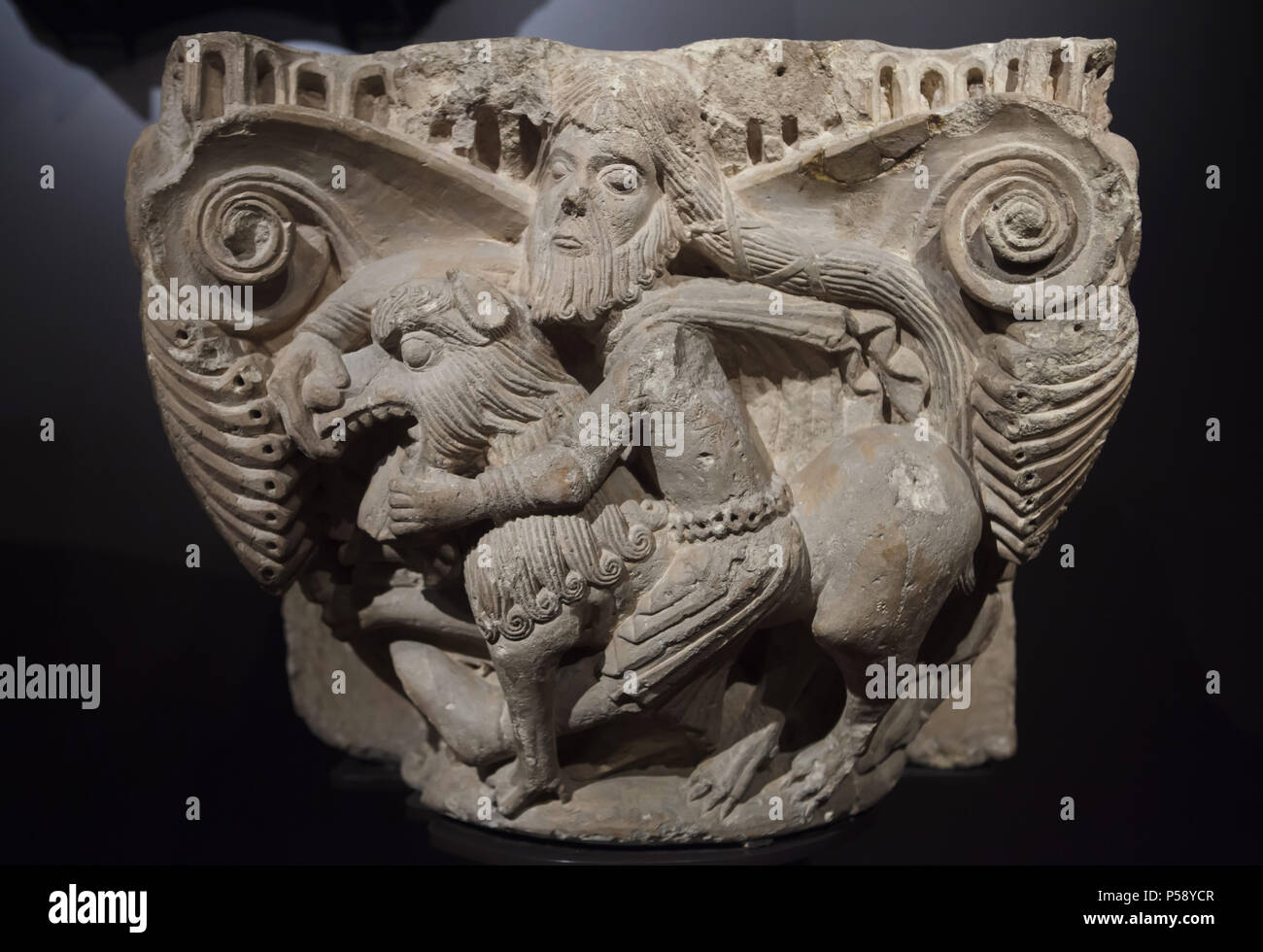 Samson and the lion Fotos und Bildmaterial in hoher Auflösung Alamy