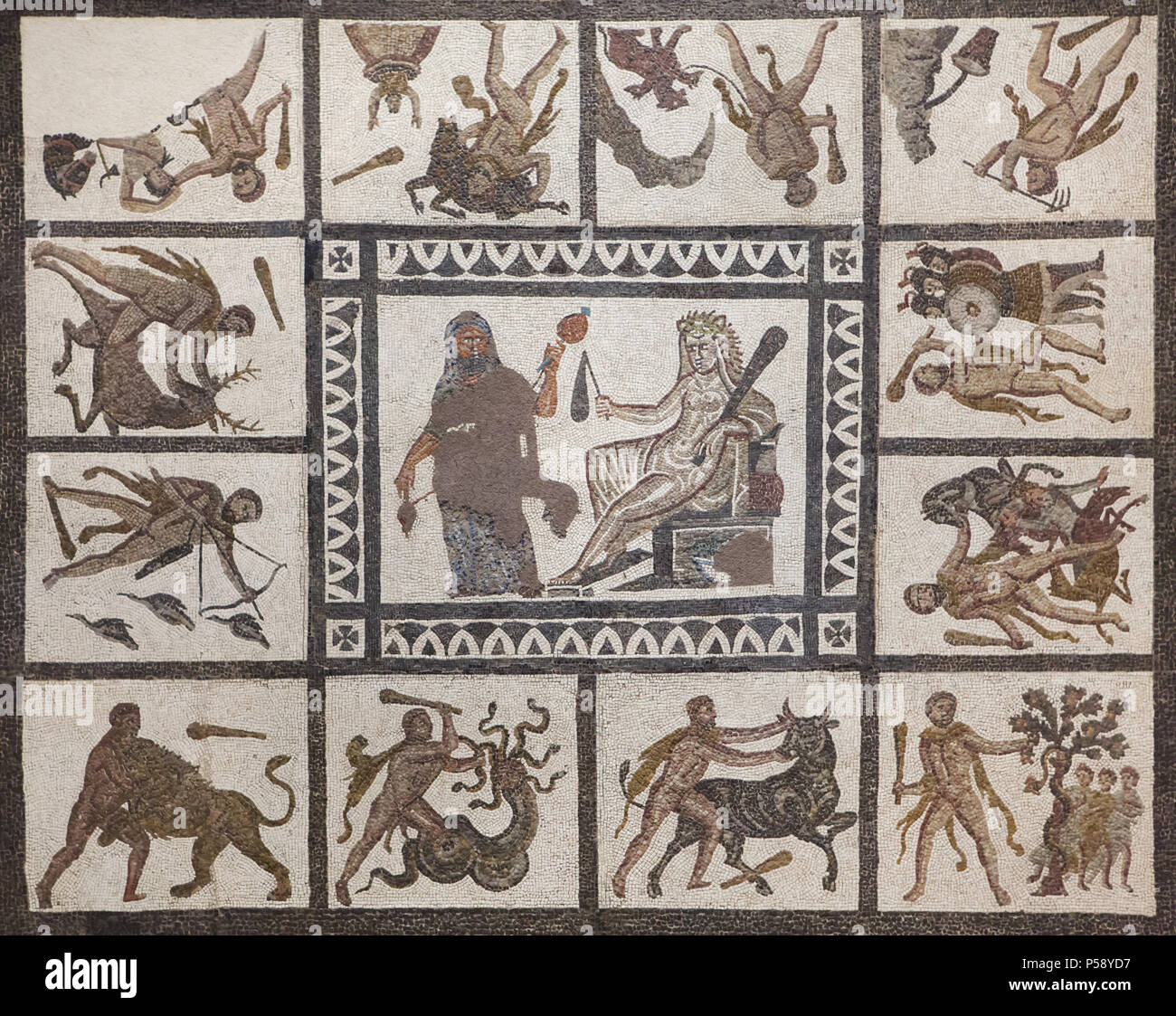 Herkules I Złota łania Opis Obrazu Twelve labours of hercules -Fotos und -Bildmaterial in hoher Auflösung