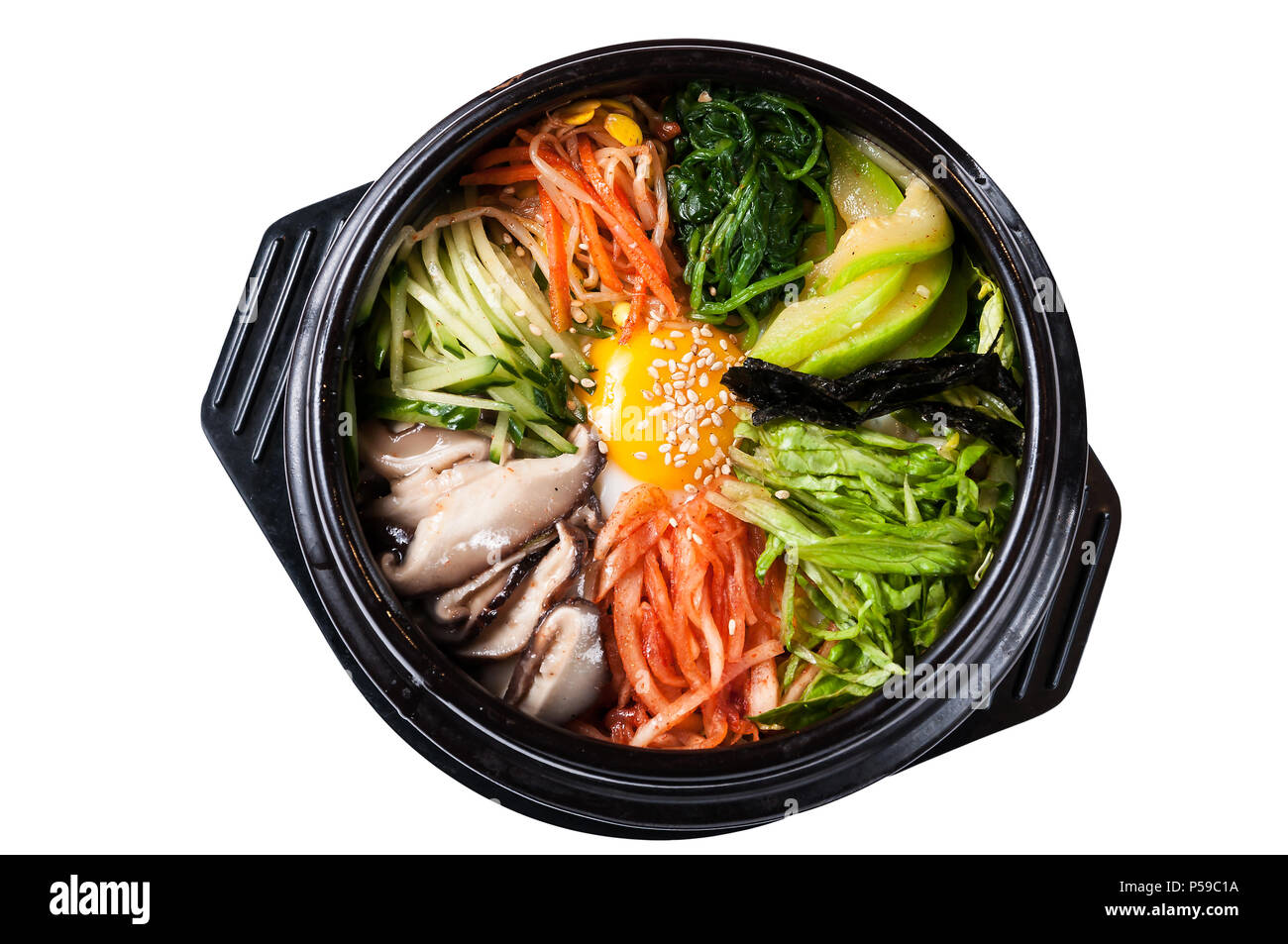 Bibimbap koreanischen Fast Food Stockfoto Bibimbap koreanischen Fast Food Stockfoto