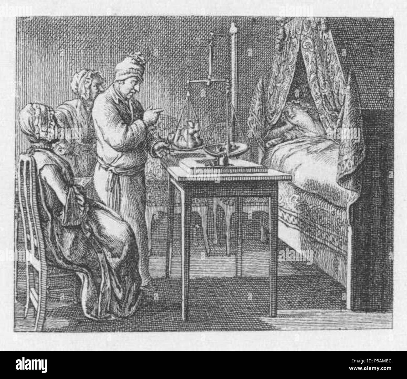 410 Daniel Chodowiecki Märtirer Stockfoto