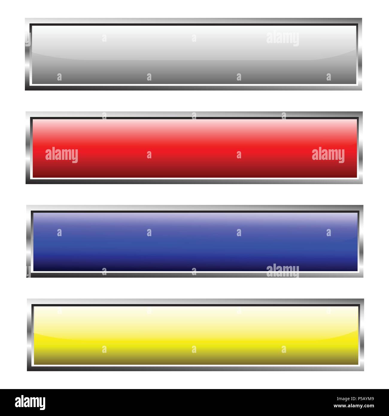 Satz von Web Symbole, Schaltflächen Stock Vektor