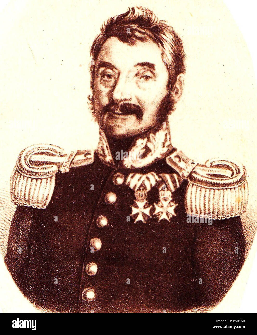 N/A. Englisch: Kolonel S.E. de Boer. 1893. P.H.K. van Schendel 215 Boer er Baron de Stockfoto