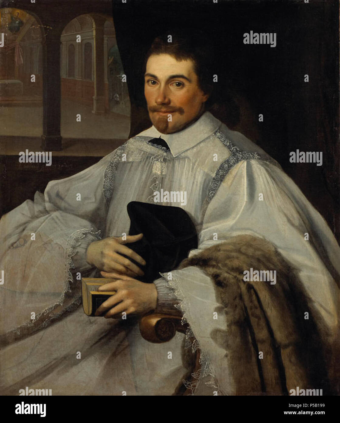 Portrait de Chanoine 1623. N/A323 Chalette chanoine (69 5 1) Stockfoto