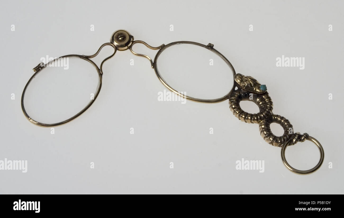 272 Carl Friedrich Gauß, Lorgnette Stockfoto