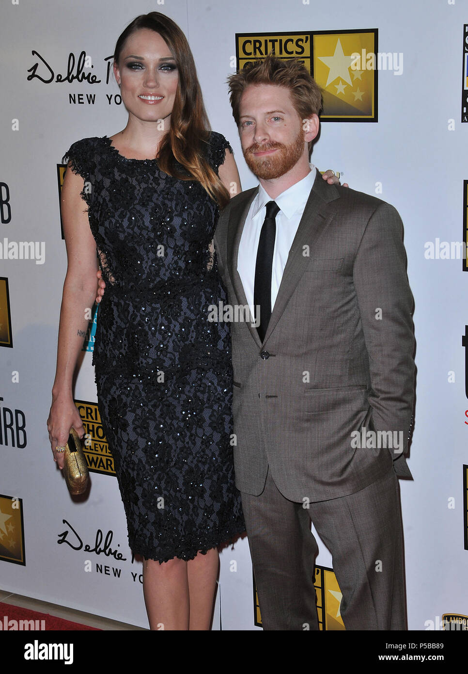 Clare Grant Seth Green Ankunft In Broadcast Tel Auszeichnungen 3 Kritiker S Wahl Im Beverly Hilton Hotel In Los Angeles Clare Grant Seth Green