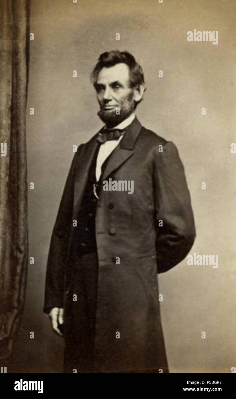 N/A. Abraham Lincoln. Vom 8. Januar 1864. Mathew Brady (1822 - 1896) Beschreibung der amerikanische Fotograf, Fotografen, fotojournalist und Journalist Geburtsdatum / Tod 18 Mai 1822 vom 15. Januar 1896 Ort der Geburt / Todes Warren County Manhattan Arbeit Periode von 1844 bis ca. 1887 Arbeiten Ort New York City, Washington, D.C. Authority control: Q 187850 VIAF: 22965552 ISNI: 0000 0001 2209 4376 ULAN: 500126201 LCCN: n 81140569 NARA: 10570155 WorldCat 53 Abraham Lincoln Brady CDV-O-86 8. Januar 1864 Stockfoto