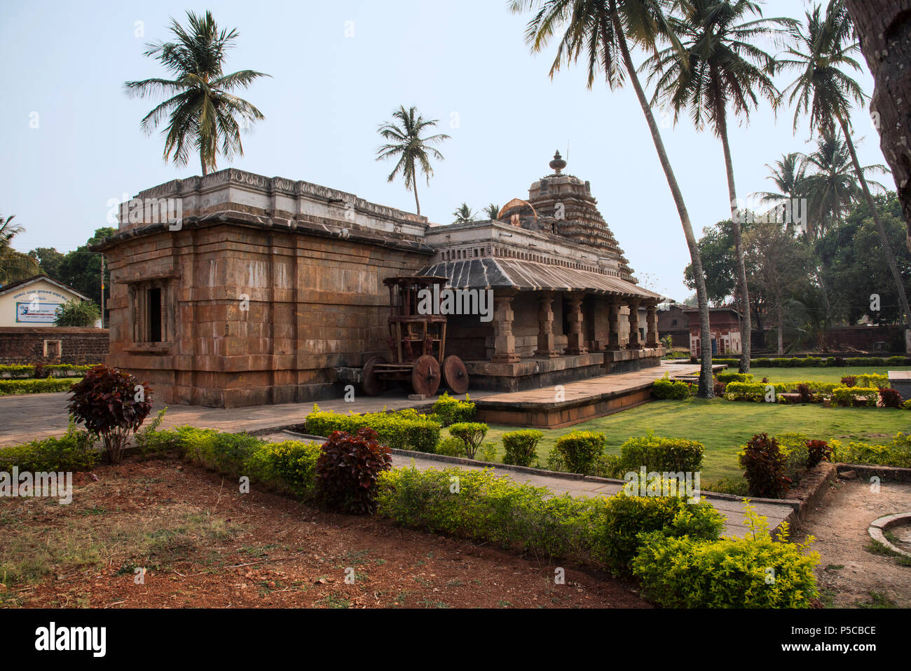 Bhoo Varaha Laxmi Narasimha Tempel, Halashi, Karnataka, Indien Stockfoto