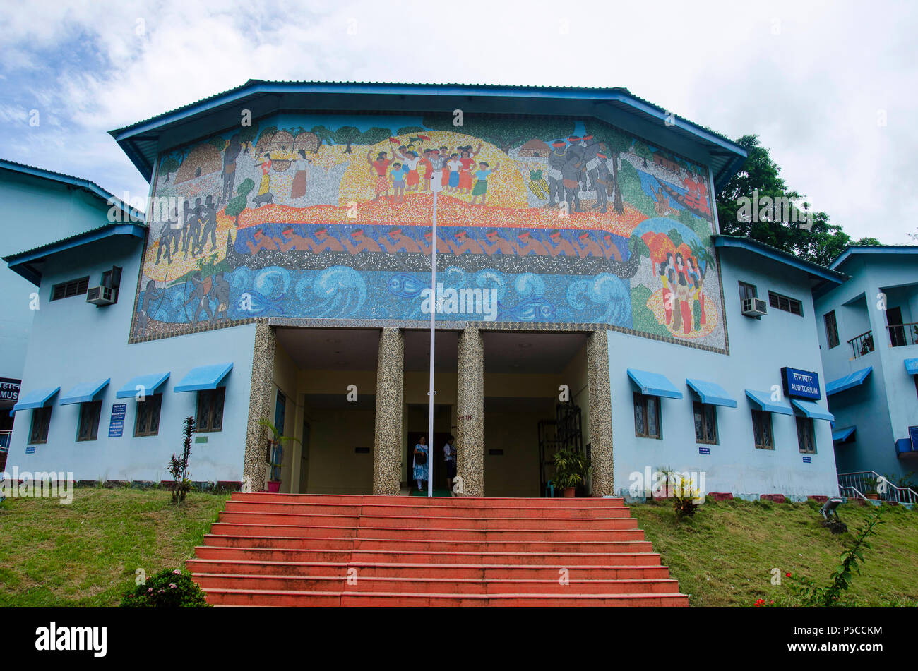 Die Zonalen Anthropologische Museum, Port Blair, Andaman und Nicobar Island, Indien Stockfoto