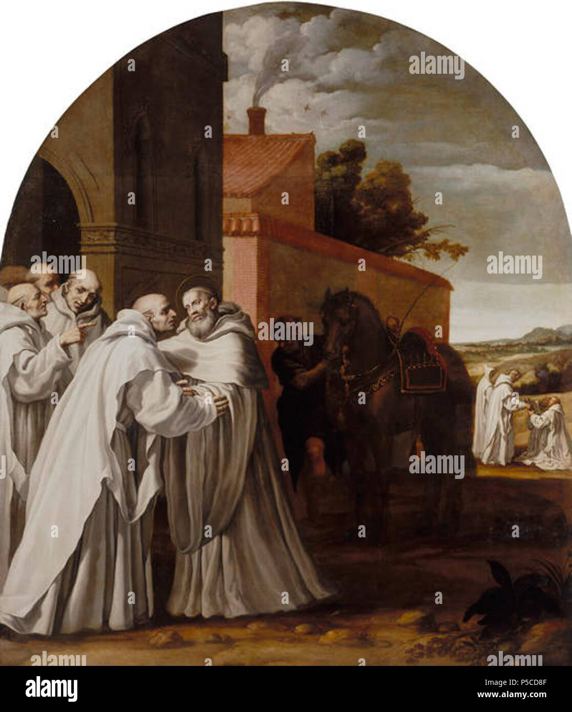 N/A. Spanisch: San Bernardo de Visita Claraval ein GUIGO I de la Cartuja. zwischen 1626 und 1632. Vincenzo Carducci (1576-1638) Alternative Namen Geburt Name: Vincenzo Carducci Beschreibung Kunsthistoriker und Maler Geburtsdatum / Tod zwischen 1576 und 1578 1638 Ort der Geburt / Tod Florenz Madrid Standort Valladolid, Madrid Authority control: Q 369521 VIAF: 69728528 ISNI: 0000 0001 1447 3915 ULAN: 500115486 LCCN: n 80086741 WGA: CARDUCHO, Vicente Carducho WorldCat 271. Pinturas del Claustro de El Paular 10 Stockfoto