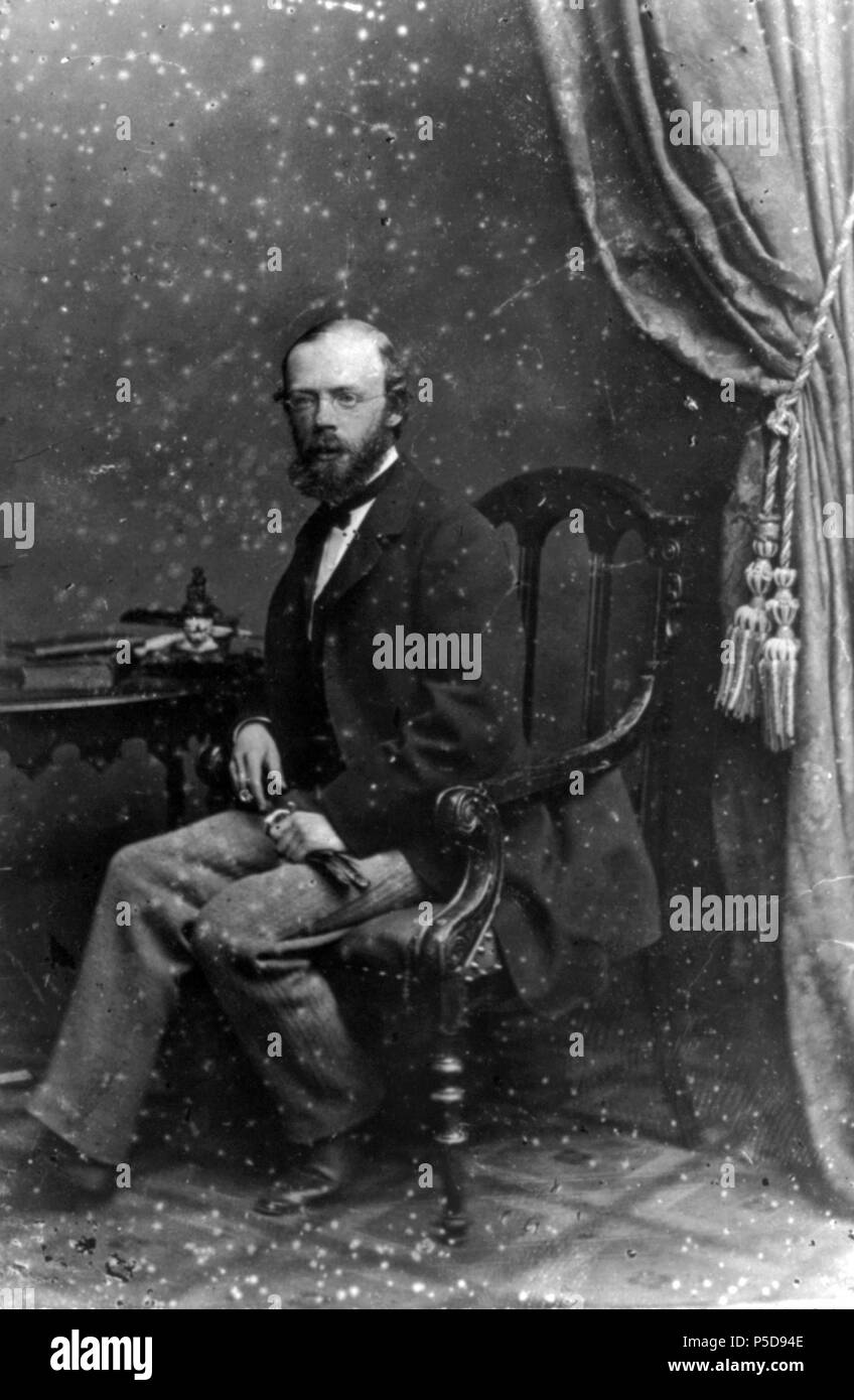N/A. Englisch: Baron Carl-Robert Osten-Sacken, russische Diplomat und entomologe. Datum unbekannt. Mathew Brady (1822 - 1896) Beschreibung der amerikanische Fotograf, Fotografen, fotojournalist und Journalist Geburtsdatum / Tod 18 Mai 1822 vom 15. Januar 1896 Ort der Geburt / Todes Warren County Manhattan Arbeit Periode von 1844 bis ca. 1887 Arbeiten Ort New York City, Washington, D.C. Authority control: Q 187850 VIAF: 22965552 ISNI: 0000 0001 2209 4376 ULAN: 500126201 LCCN: n 81140569 NARA: 10570155 WorldCat 273 Carl Robert Osten-Sacken cph. 3a 02995 Stockfoto