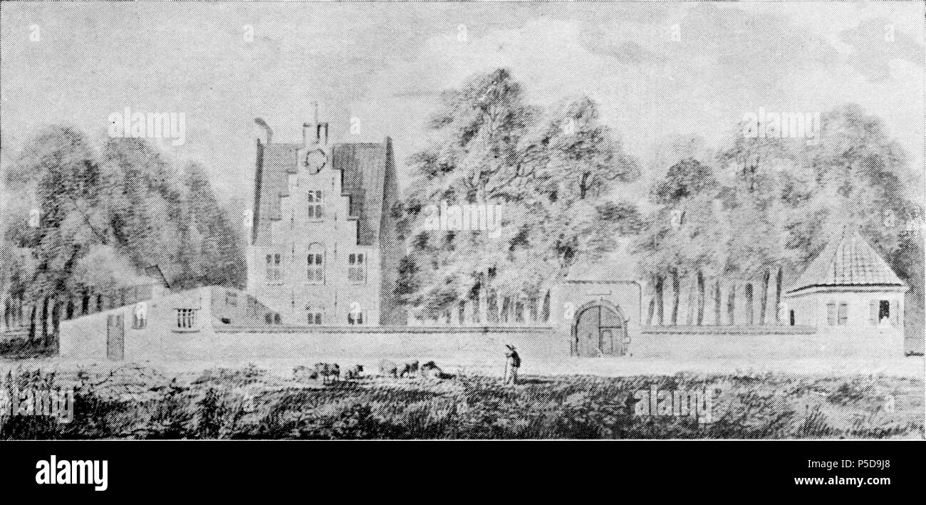 N/A. Englisch: Endeldijk, Bauen im 16. und im frühen 19. Jahrhundert Nederlands zerstört: Endeldijk, ontstaan in de 16e eeuw en verwoest beginnen 19e Eeuw. zwischen 1500 und 1800. G. van Nijmegen 515 Endeldijk Stockfoto