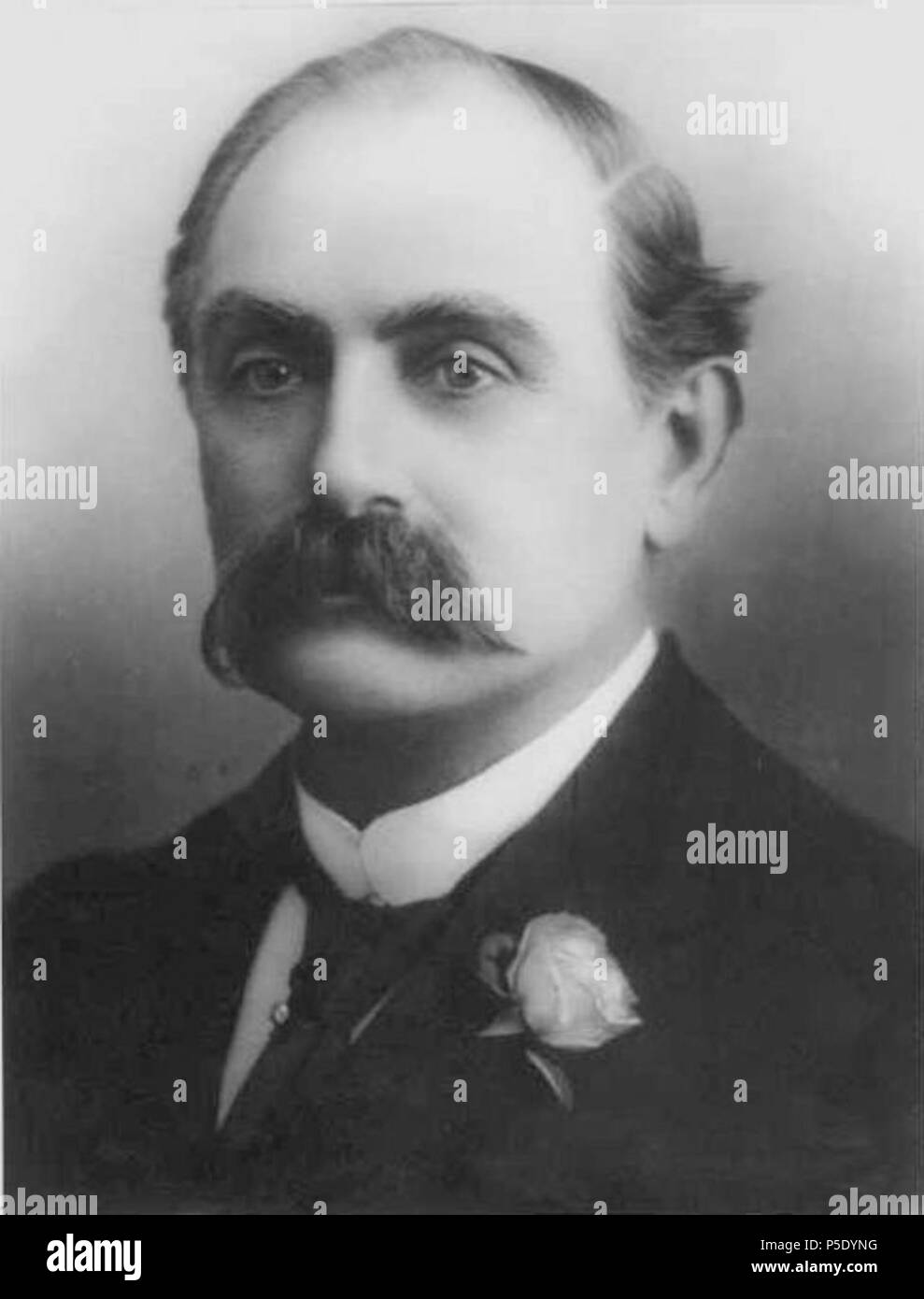 N/A. Englisch: Charles Troedel (1835-1906). In den 1880ern. Unbekannter Fotograf 329 Charles Troedel 00 Stockfoto