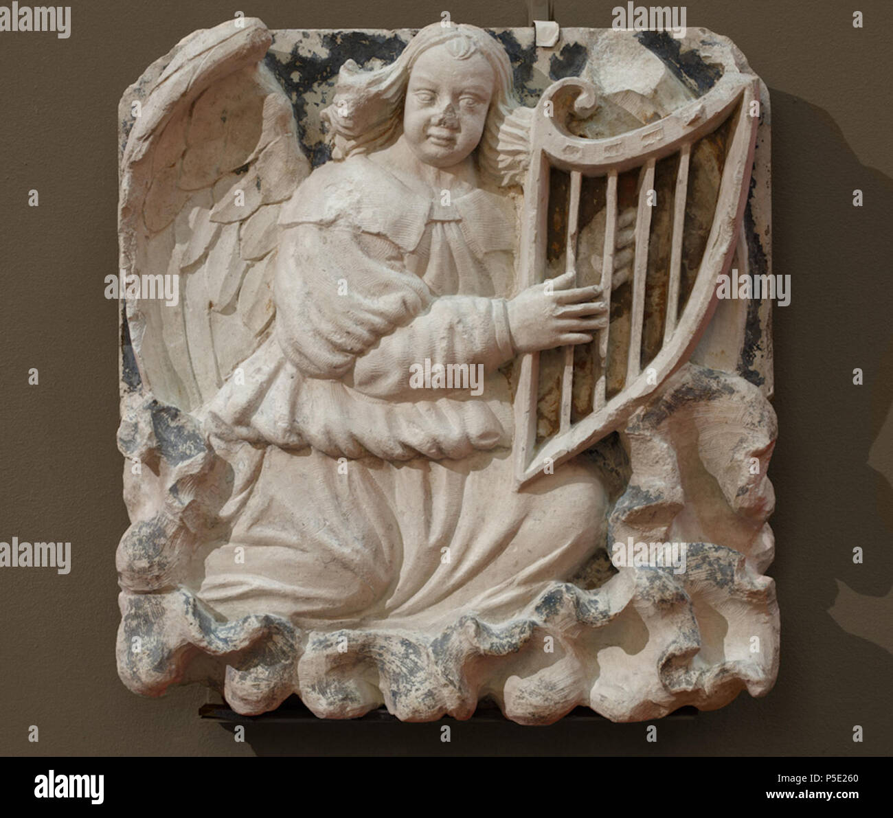 Ange jouant de la Harpe 15. Jahrhundert. N/A 107 Anonyme Ange jouant de la Harpe (RA 678 BIS A) 2. Stockfoto