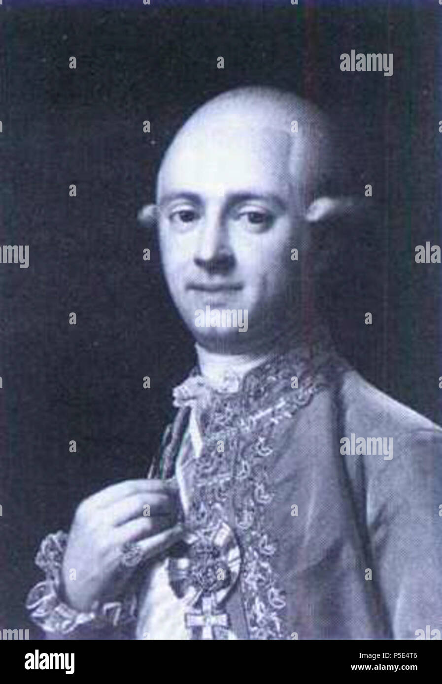 Engel Carl Ernst Schack (1750-1811). Deutsche Grundeigentümer, Dänisch Höfling und Beamter. ca. 1776. Vigilius Eriksen (1722-1782) Alternative Namen Vigilius Erichsen Beschreibung Maler und Zeichner Geburtsdatum / Tod 2. September 1722 vom 25. Mai 1782 Ort der Geburt / Todes Rungsted Arbeitsort Dänemark Kopenhagen, Kopenhagen, Russland Authority control: Q 2027614 VIAF: 95776378 ISNI: 0000 0001 1690 431 X ULAN: 500015555 WGA: ERIKSEN, Vigilius GND: 123338646 515 Engel Schack Stockfoto