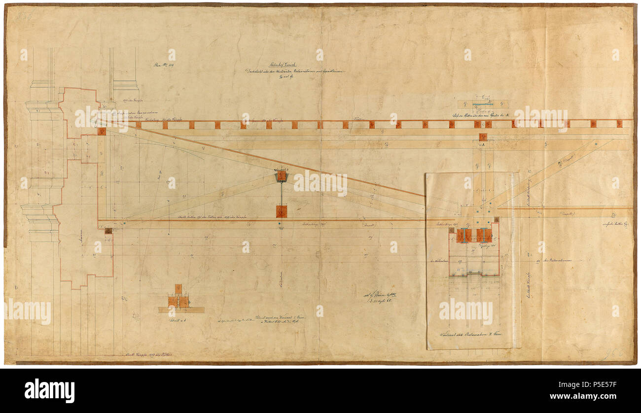 313 CH-NB - Zürich - Hauptbahnhof - Wannerpläne - EAD -151479 Stockfoto