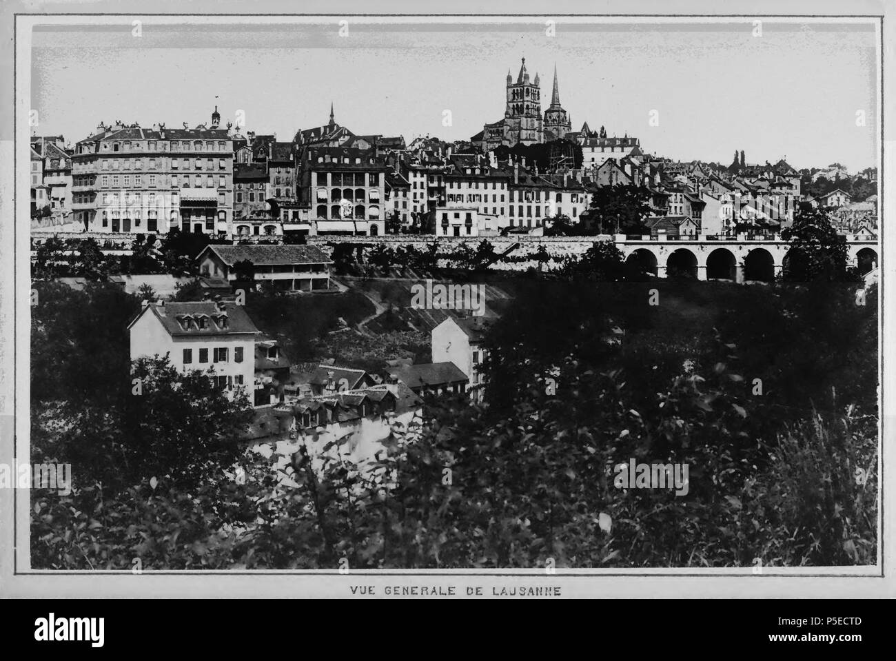 321 CH-NB-Souvenir Lac Léman, Lausanne -18967 - Seite 004 Stockfoto