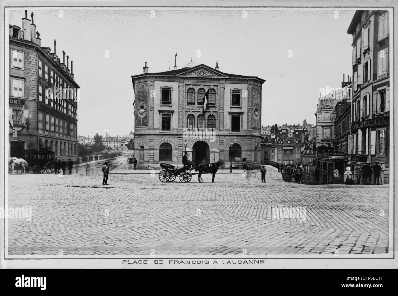 321 CH-NB-Souvenir Lac Léman, Lausanne -18967 - Seite 005 Stockfoto