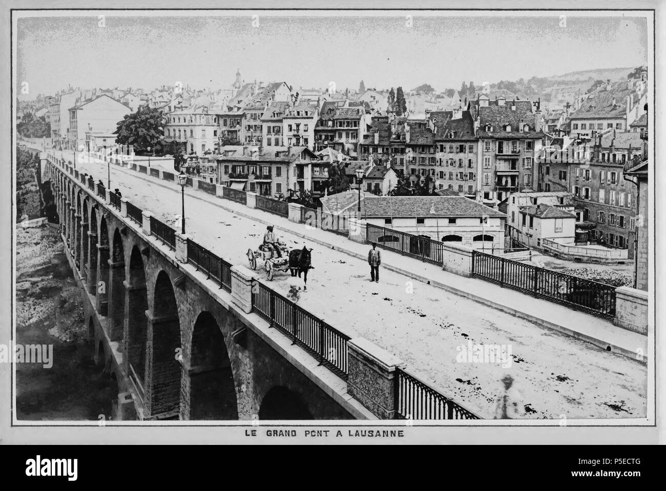 321 CH-NB-Souvenir Lac Léman, Lausanne -18967 - Seite 006 Stockfoto