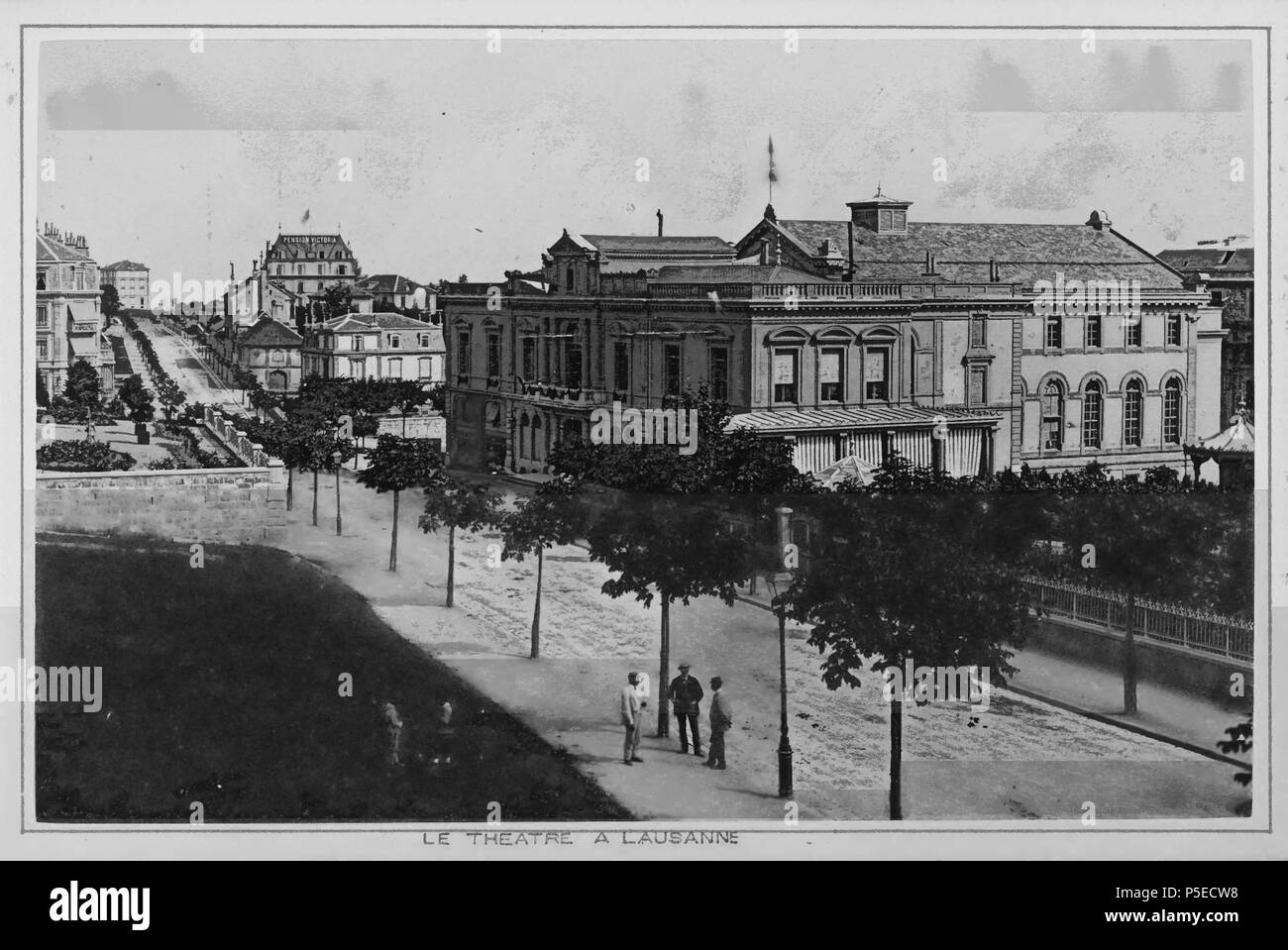 321 CH-NB-Souvenir Lac Léman, Lausanne -18967 - Seite 013 Stockfoto