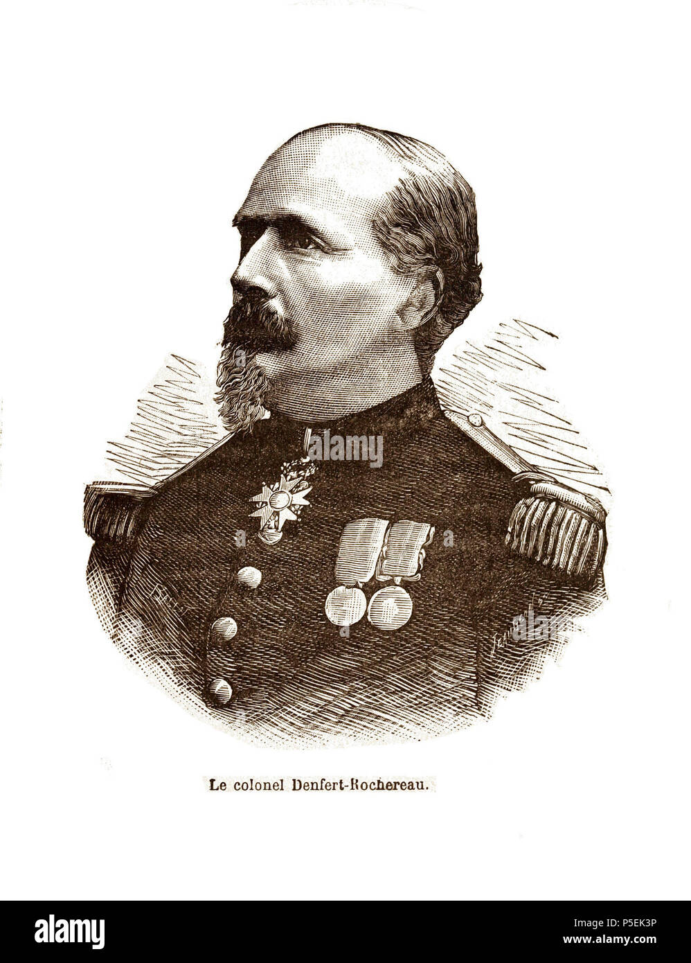 X-Standard 435 Denfert-rochereau - Tiefdruck-03 Stockfoto