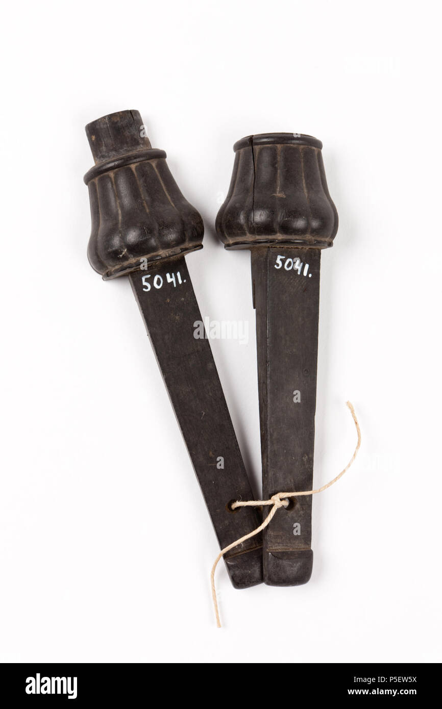 5041 225 Borrhållare av-ebenholts Skoklosters slott - 92651 Stockfoto