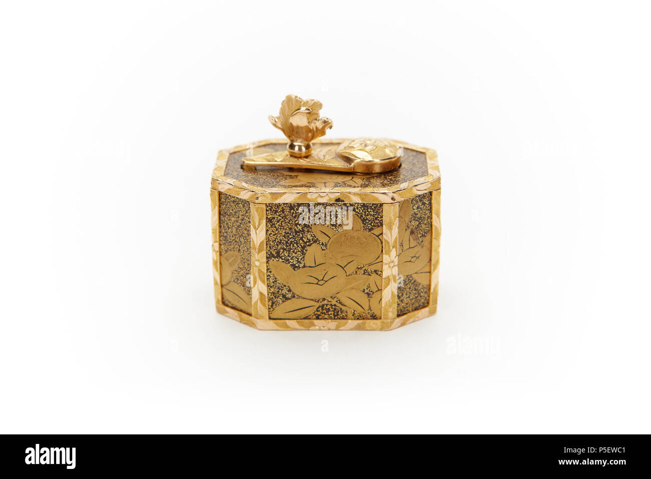 URI 154 Avlång, åttasidig av japansk Mangel - Skoklosters slott - Fragen 92204 Stockfoto