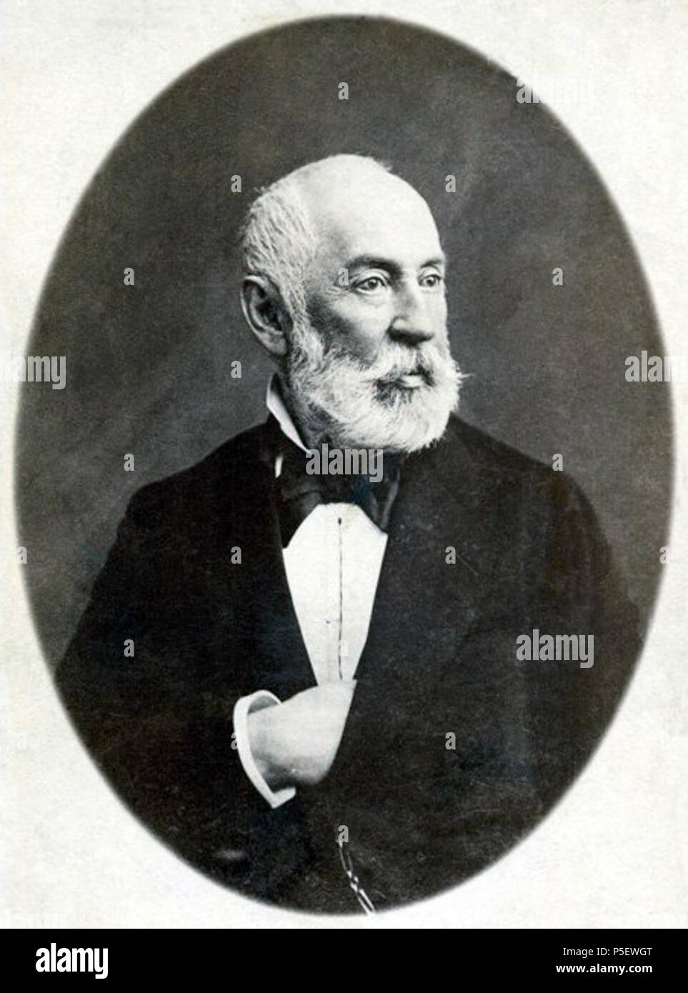 N/A. Englisch: Portrait von Dimitri Kipiani, georgische Staatsmann und Publizist. Vor 1887. Unbekannt 19. Jahrhundert Thema 455 Dimitry Kipiani, der Führer der liberalen Georgisch (Europa) Adel Stockfoto