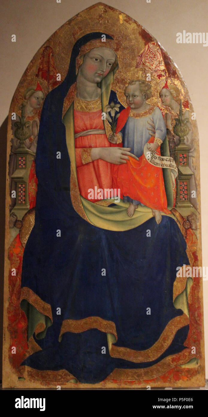 N/A. Español: Alvaro Pirez d'Evora. Virgen con el Niño. Pisa, Museo di San Matteo. Vom 6. Juli 2014, 12:27:47. Miguel Hermoso Cuesta 91 Alvaro Pirez Pisa Stockfoto