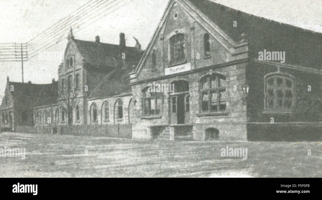 N/A. English : Der Bahnhof Delmenhorst um 1902. 17 Juli 2014, 15:51:53. Unbek, da Aufnäher, sterben laut Stempel 1902 gelaufen ist 432 Del Bahnhof 1902 neu Stockfoto