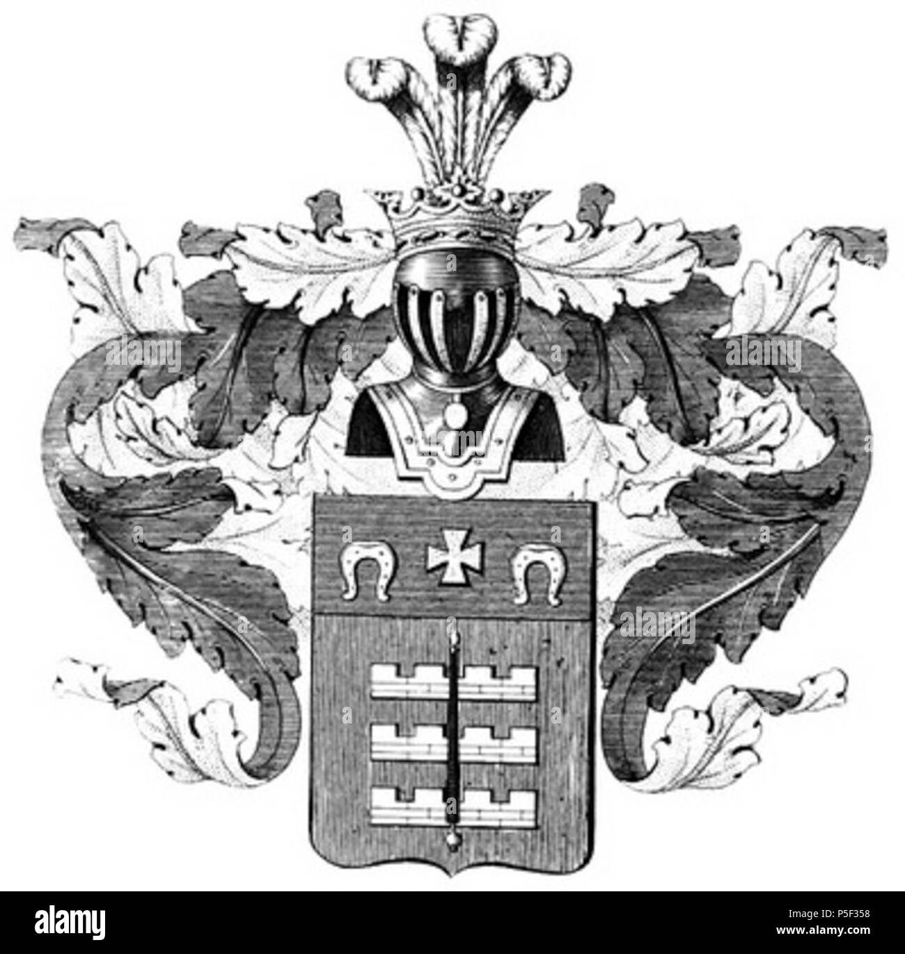 N/A. : Englisch: COA Bolkunov. 1. Januar 1798. Unbekannt 218 RU COA Bolkunov IX, 118 Stockfoto