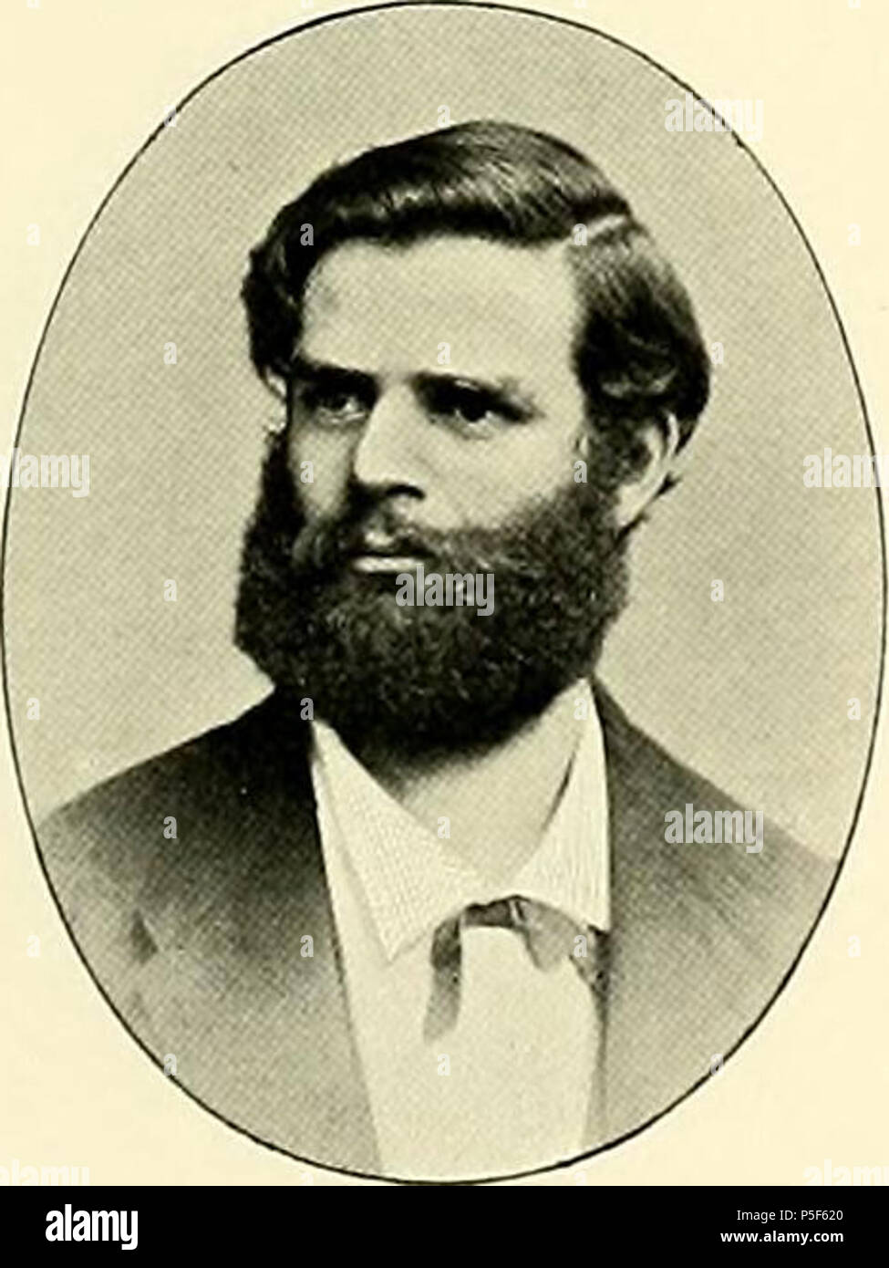 N/A. Porträt des deutschen Botaniker Paul Magnus. 1870. Löscher & Petsch 57 Acta Horti Berg. - 1903 - tafl. 26 - Paul Magnus - 1 Stockfoto
