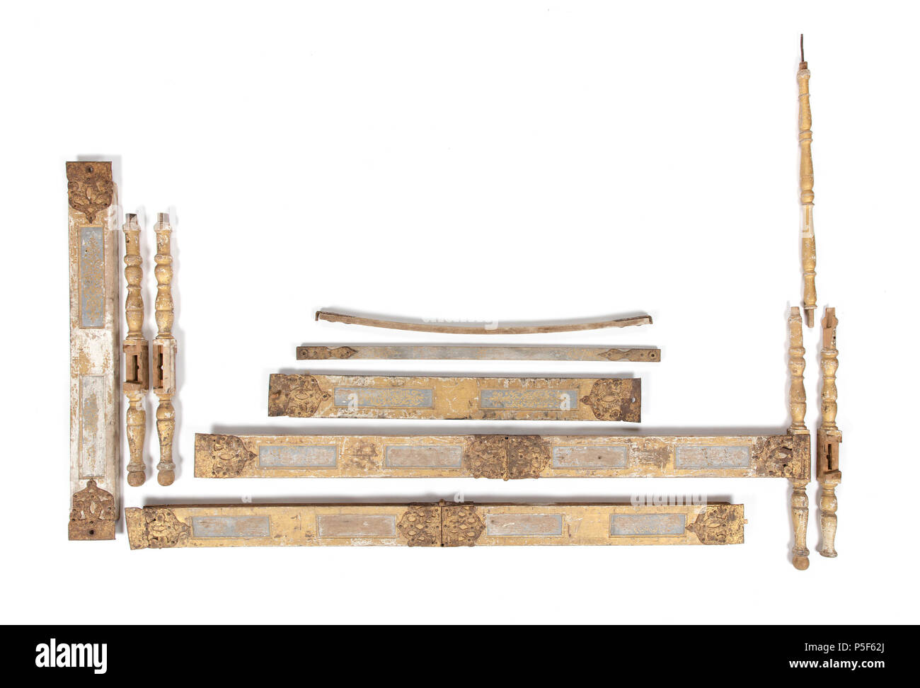 Inv. Nr: 3495 433 Delar bis fältsäng - Skoklosters slott - 108223 Stockfoto