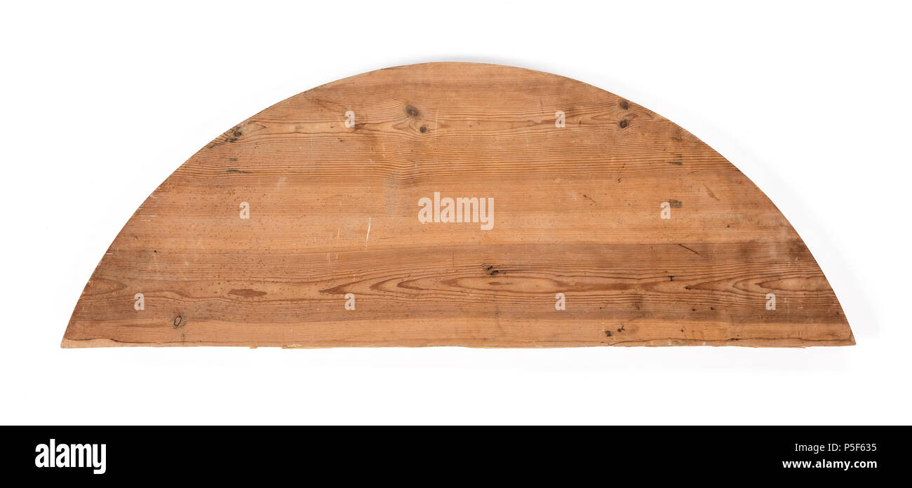 Inv.-Nr: AV10455 224 Bordskiva omålad furu, 1600-tal-Skoklosters slott - 108253 Stockfoto