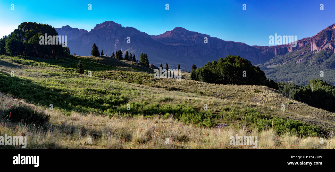 Chama Basin Trail Stockfoto