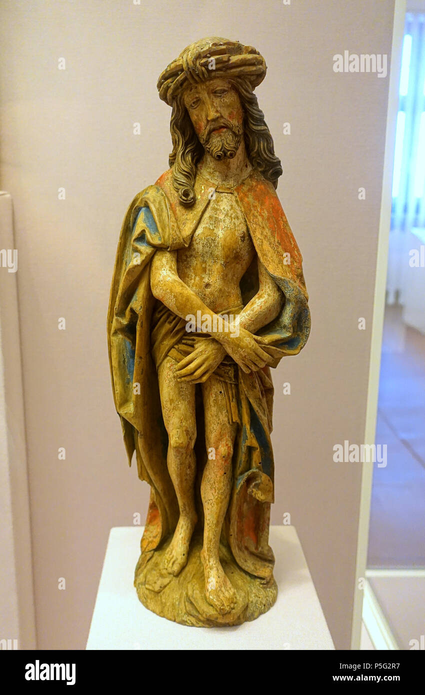 492 Ecce Homo von Tilman Riemenschneider und Werkstatt, C. 1515, Lindenholz - Mainfränkischen Museum Würzburg, Deutschland - DSC 04835 Stockfoto