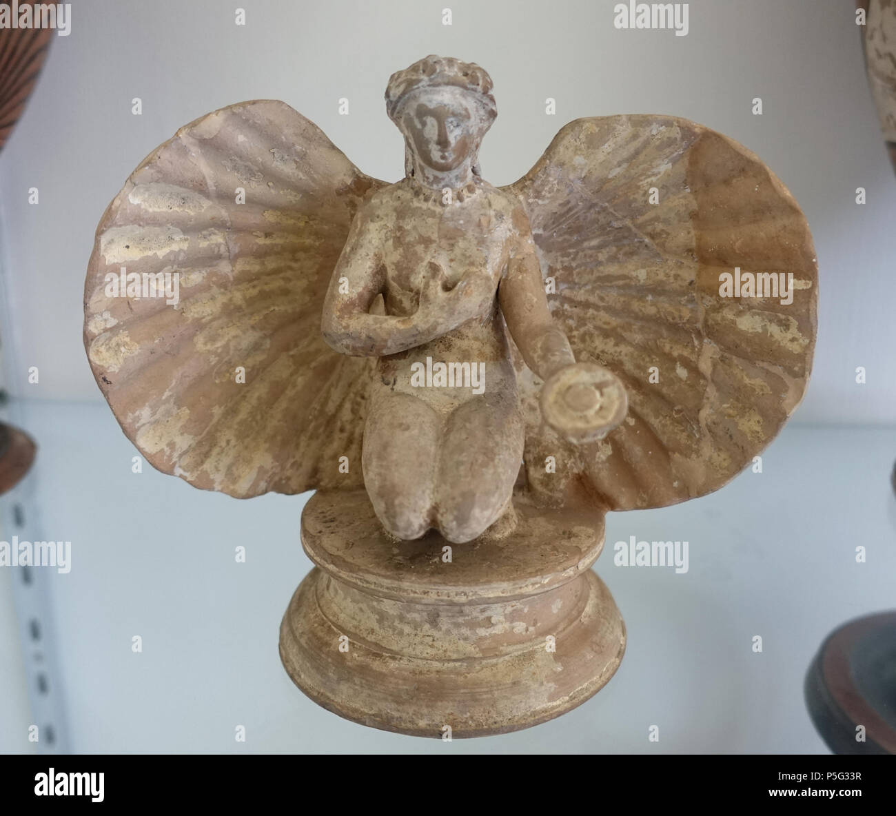 205 Geburt der Aphrodite, Italien, 4. vorchristlichen Jahrhundert, Keramik, H 2499 - Martin von Wagner Museum - Würzburg, Deutschland - DSC 05835 Stockfoto