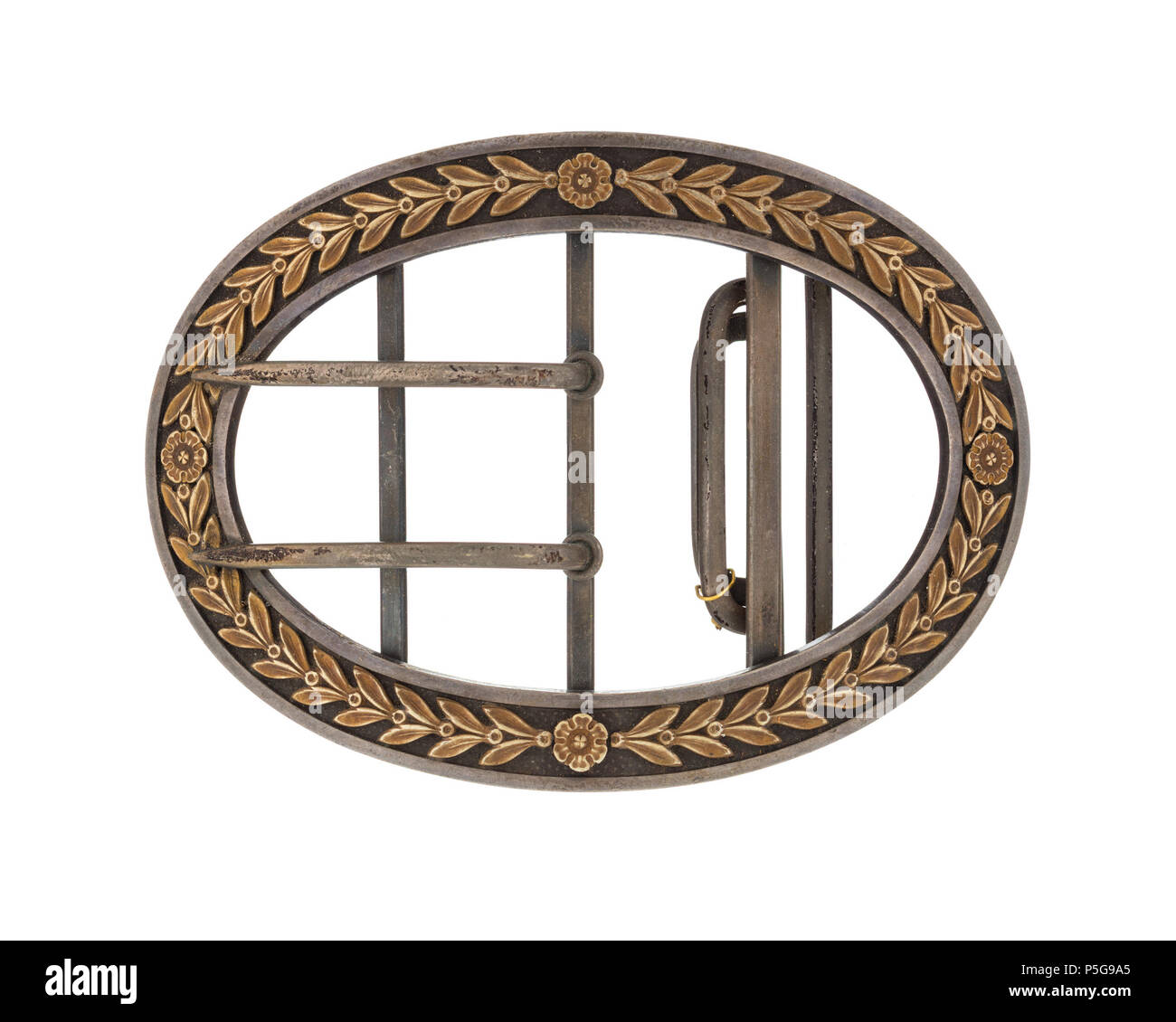 XXV: III: B. w. 01. 256 Bältespänne, 1900 cirka - Hallwylska museet - 109733 Stockfoto